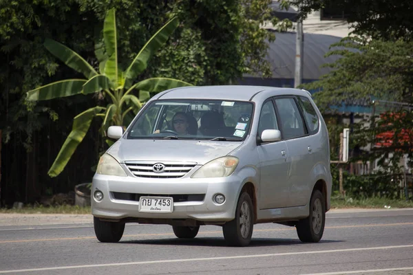 Chiangmai Thaïlande Septembre 2018 Voiture Privée Toyota Avanza Mini Voiture — Photo