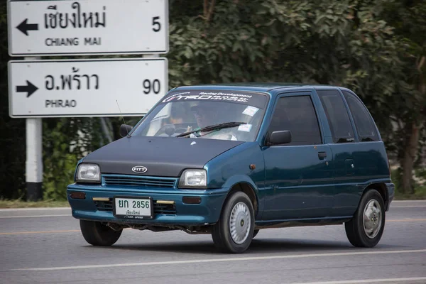 Chiangmai Tajlandia 2018 Września Small Prywatne Miasto Samochodów Daihatsu Mira — Zdjęcie stockowe