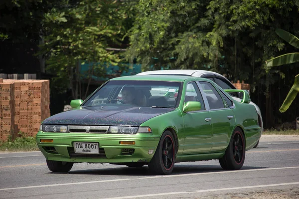 Chiangmai Tailândia Setembro 2018 Carro Particular Nissan Cefiro Estrada 1001 — Fotografia de Stock