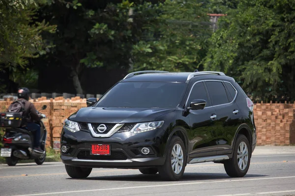 Chiangmai Tailandia Septiembre 2018 Suv Car Privado Nissan Trail Carretera — Foto de Stock