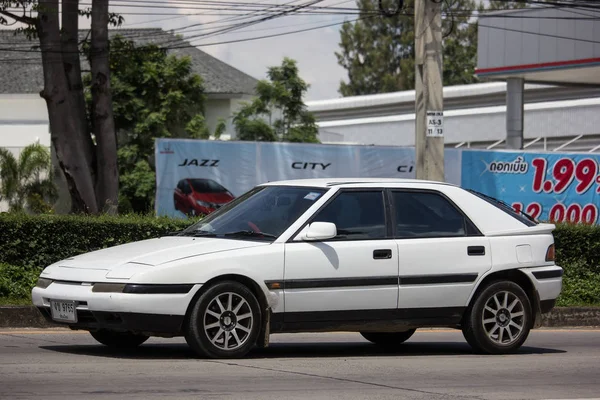 Chiangmai Tayland Eylül 2018 Özel Eski Araba Mazda 323 Astina — Stok fotoğraf