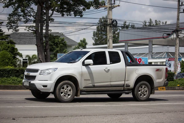 チェンマイ 2018 専用ピックアップ車 シボレー Corolado Duramax 道路の写真 121 チェンマイのダウンタウンから約 キロメートル — ストック写真