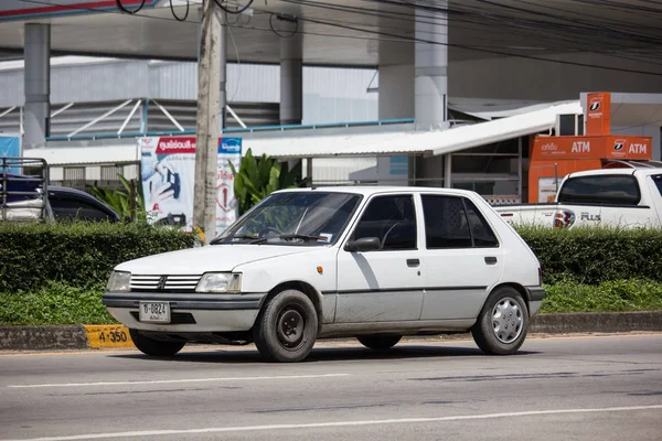 Chiangmai Tailandia Septiembre 2018 Private Old Car Peugeot 205 Foto —  Fotos de Stock