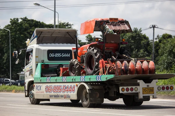 Chiangmai Thailand September 2018 Jaruen Sab Tow Truck Emergency Car — Stock Photo, Image