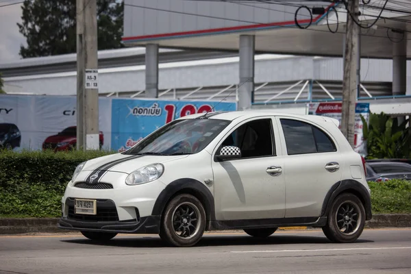 Chiangmai Thailand September 2018 Eco Car Nissan March Auf Der — Stockfoto