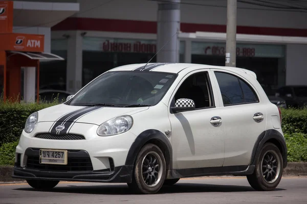 Chiangmai Thailand September 2018 Miljöbil Nissan Mars Vägen 1001 Från — Stockfoto