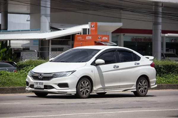 Chiangmai Tailândia Setembro 2018 Private Honda City Compact Car Produzido — Fotografia de Stock