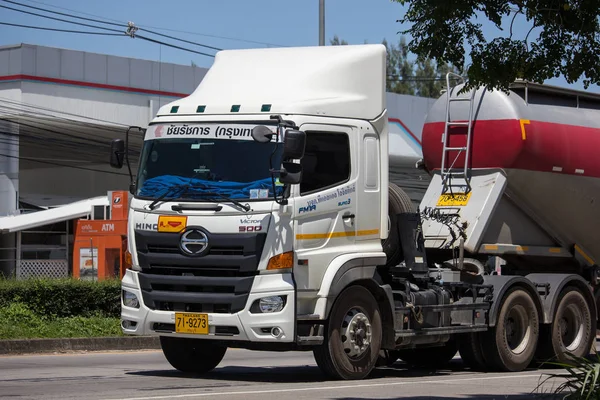 Chiangmai Tailandia Septiembre 2018 Camión Cemento Tll Logistic Carretera 1001 —  Fotos de Stock