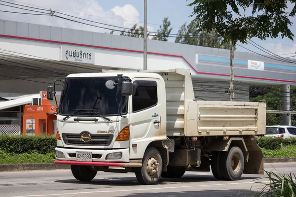 Chiangmai Thailand September 2018 Privater Hino Kipper Auf Der Straße — Stockfoto