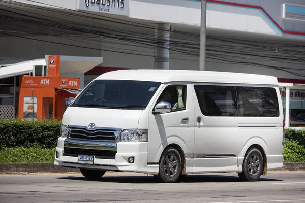 Chiangmai Tailândia Setembro 2018 Private Toyota Ventury Van Estrada 1001 — Fotografia de Stock