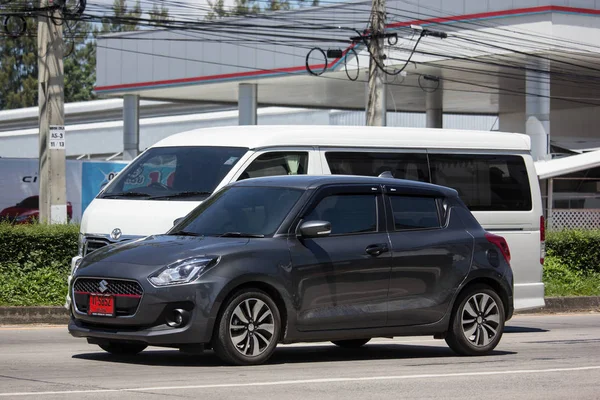 Chiangmai Tailandia Septiembre 2018 Coche Privado Eco City Nuevo Suzuki — Foto de Stock