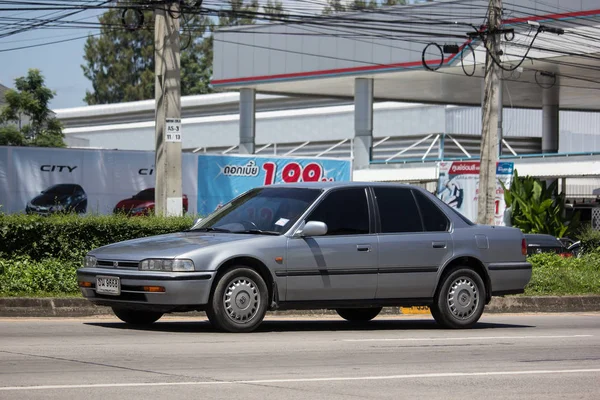 Chiangmai Tailandia Septiembre 2018 Coche Privado Honda Accord Carretera 1001 — Foto de Stock