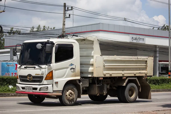Chiangmai Tailândia Setembro 2018 Private Hino Dump Truck Estrada 1001 — Fotografia de Stock