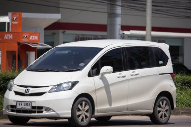 Chiangmai, Tayland - 24 Eylül 2018: Özel Honda Freed van