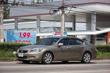 Chiangmai, Tayland - 24 Eylül 2018: Özel araba Honda accord