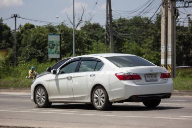 Chiangmai, Tayland - 24 Eylül 2018: Özel araba Honda accord