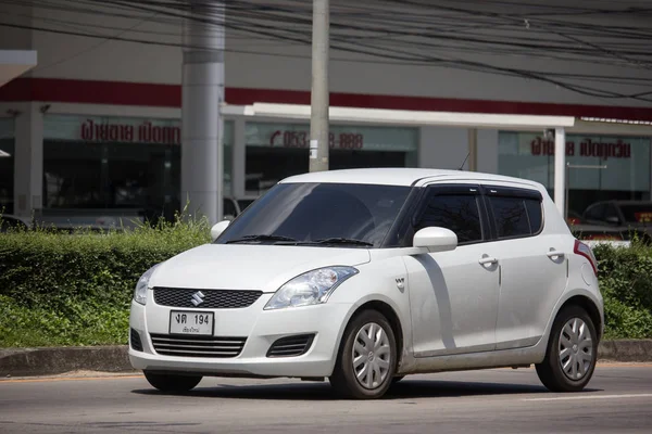 Chiangmai Tailandia Septiembre 2018 Coche Privado Ciudad Eco Suzuki Swift — Foto de Stock