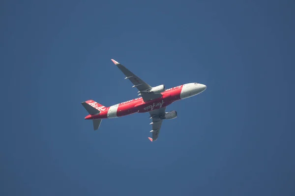 Chiangmai Tailandia Octubre 2018 Bbr Airbus A320 200 Thai Airasia — Foto de Stock