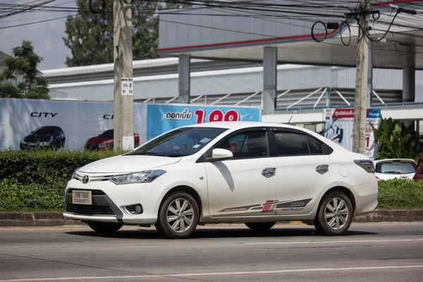 Чиангмай Таиланд Сентября 2018 Года Частный Седан Toyota Vios — стоковое фото