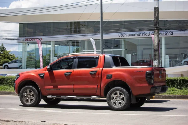 Chiangmai Tajlandia Września 2018 Prywatny Przejazd Samochodów Ford Ranger — Zdjęcie stockowe