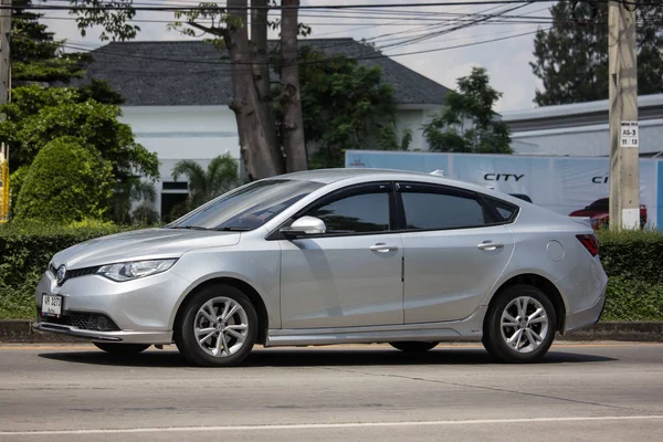 Chiangmai Tailandia Septiembre 2018 Coche Privado Mg6 Producto Automoción Británica — Foto de Stock