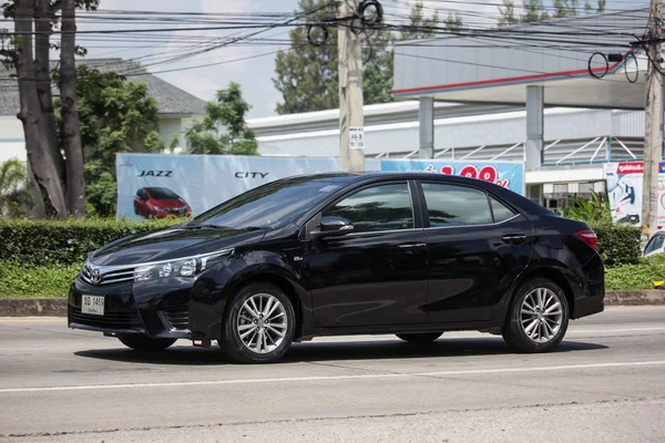 Chiangmai Tailândia Setembro 2018 Carro Particular Toyota Corolla Altis — Fotografia de Stock