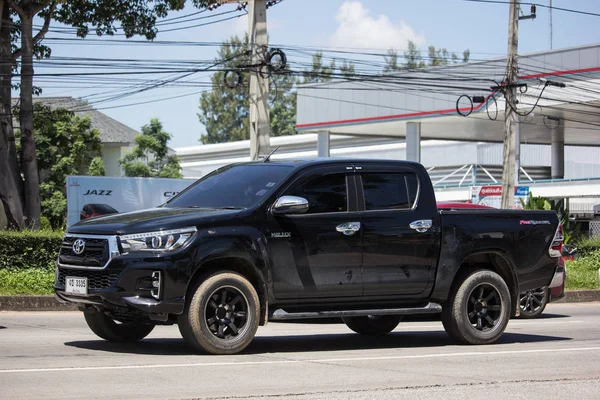 Chiangmai Tailândia Setembro 2018 Carro Caminhão Coleta Privado Novo Toyota — Fotografia de Stock