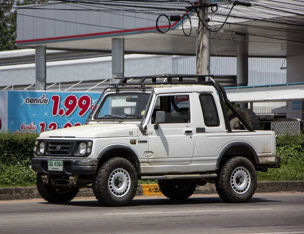 Chiangmai Thailand September 2018 Private Car Suzuki Caribian Photo Road — Stock Photo, Image