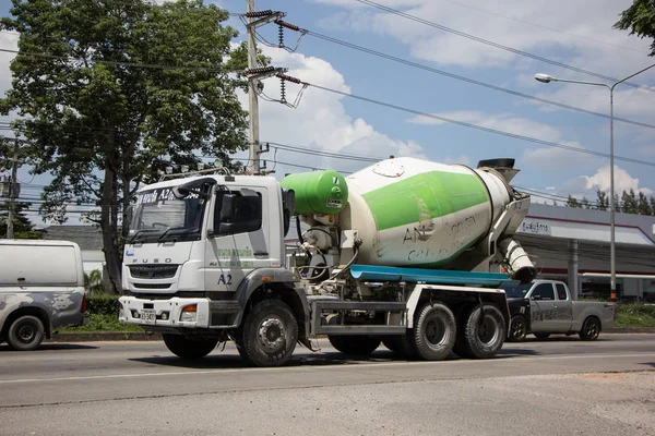 Chiangmai Tailandia Septiembre 2018 Camión Cemento Empresa Anukul Concrete Foto —  Fotos de Stock