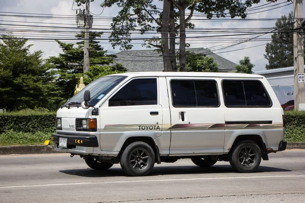 Chiangmai Tailandia Septiembre 2018 Vieja Camioneta Privada Toyota Liteace Carretera —  Fotos de Stock