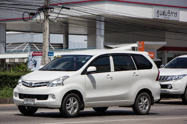 Chiangmai Tailandia Septiembre 2018 Automóvil Toyota Avanza Privado Mini Coche — Foto de Stock