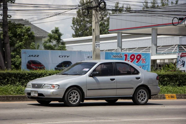 Chiangmai Thajsko Září 2018 Soukromé Staré Auto Nissan Sunny Silnici — Stock fotografie