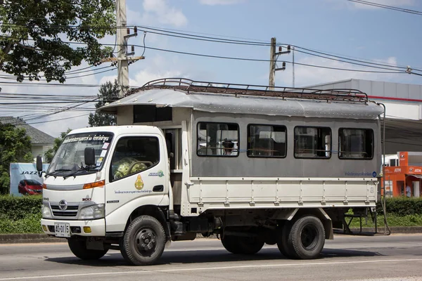 Chiangmai Tailândia Setembro 2018 Caminhão Para Transporte Passageiros Foto Estrada — Fotografia de Stock