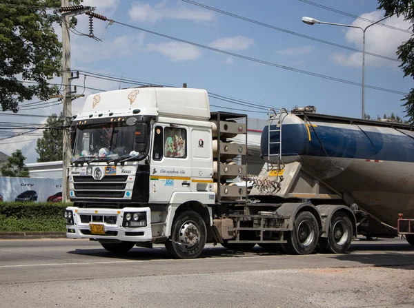 Chiangmai Tailandia Septiembre 2018 Camión Cemento Compañía Phadungrit Carretera 1001 —  Fotos de Stock