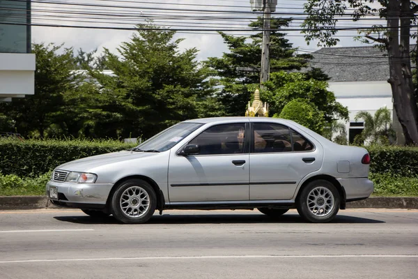 Chiangmai Thailand September 2018 Egen Gammal Bil Nissan Sunny Vägen — Stockfoto