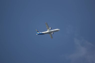 Chiangmai, Tayland - 28 Ekim 2018: Rdpl-34225 Atr72-600 Lao havayolları. Luang Prabang için uçuş Chiang mai.