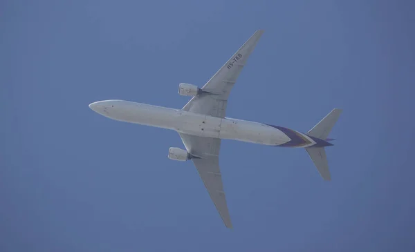 Chiangmai Thailand October 2018 Boeing 777 300 Tkb Tg103 Thai — стоковое фото