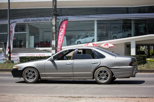 Chiangmai Tailândia Setembro 2018 Carro Particular Nissan Cefiro Estrada 1001 — Fotografia de Stock