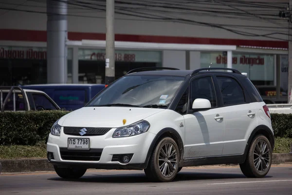 Chiangmai Tailândia Setembro 2018 Carro Suv Privado Suzuki Sx4 Foto — Fotografia de Stock