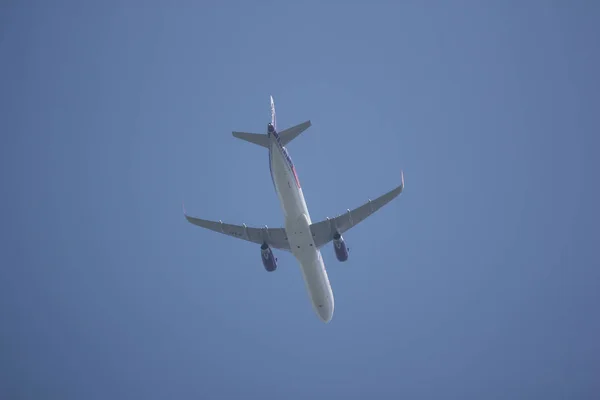 Chiangmai Thailand October 2018 Lel Airbus A321 200 Hong Kong — Stock Photo, Image