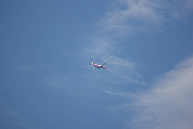 Chiangmai, Tayland - 30 Ekim 2018: Hs-Dbu Boeing 737-800 Nokair itibaren. Bangkok'a Chiangmai Havaalanı'ndan çıkar.