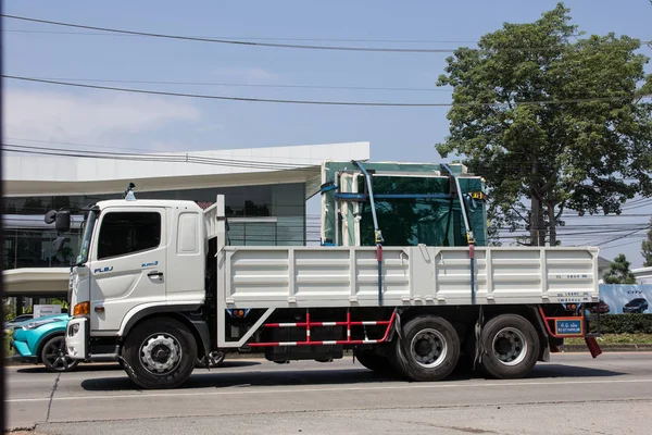 Chiangmai Tailandia Octubre 2018 Camión Carga Hino Privado Foto Carretera —  Fotos de Stock