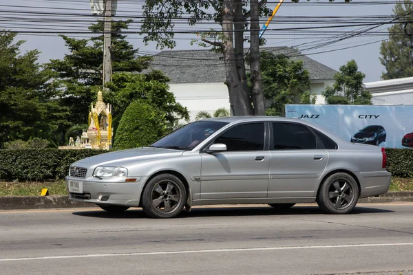 Chiangmai Tayland Ekim 2018 Özel Araba Volvo S80 Yol 1001 — Stok fotoğraf