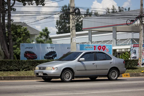 Chiangmai Thailand September 2018 Private Old Car Nissan Sunny Road — Stock Photo, Image