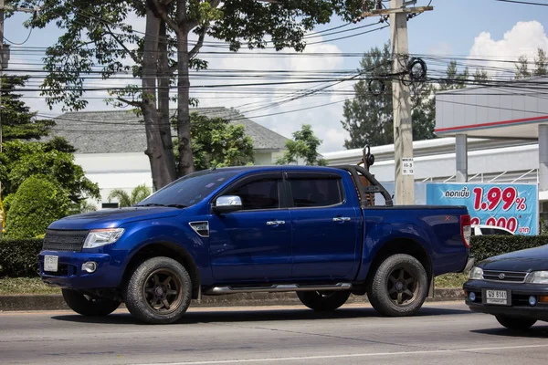 Chiangmai Tailândia Setembro 2018 Private Pickup Car Ford Ranger Estrada — Fotografia de Stock