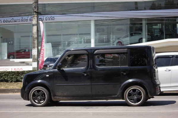 Чиангмай Таиланд Сентября 2018 Года Частный Минивэн Nissan Cube Дороге — стоковое фото