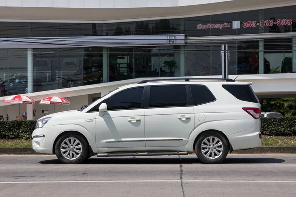 Chiangmai Tailandia Octubre 2018 Private Ssangyong Van New Stavic Sv270 — Foto de Stock