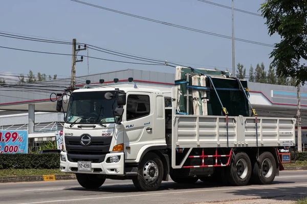 Chiangmai Tailândia Outubro 2018 Private Hino Cargo Truck Foto Estrada — Fotografia de Stock