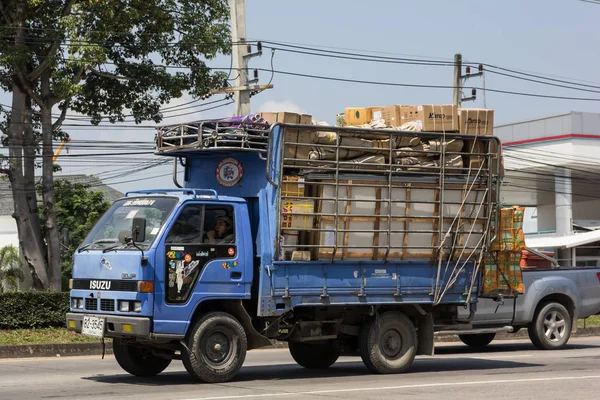 Chiangmai Tailandia Octubre 2018 Camión Carga Hino Privado Foto Carretera — Foto de Stock