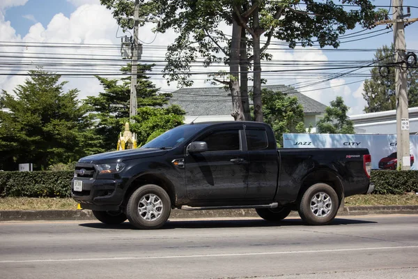 Chiangmai Tajlandia 2018 Września Prywatny Przejazd Samochodów Ford Ranger Drodze — Zdjęcie stockowe